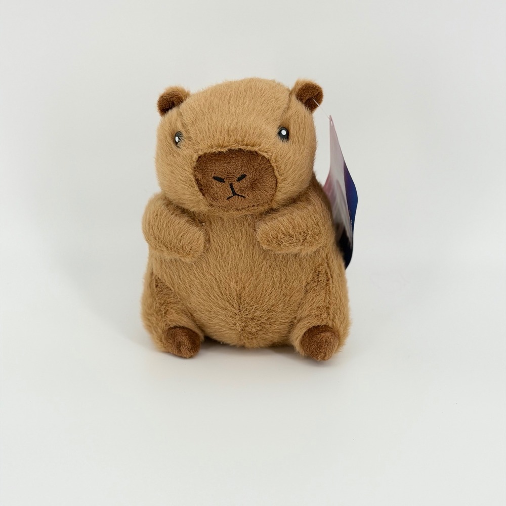Toy Factory Nibbles the Capybara Plush Paradise 6.5 Inch Tan 2111007